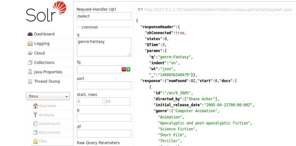 Configuración buscador web solr